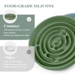 Coomazy Antischlingnapf Ø 20 cm mit Labyrint-Design – Slow Feeder für kleine bis mittlere Hunde – Bild 4
