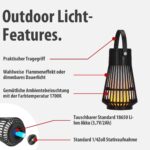 Brennenstuhl FL 100 A Akku LED Campinglampe – Flammeneffekt & 20h Laufzeit für Outdoor – Bild 4