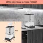 Oneconcept Crushed Ice Maschine – Elektrischer Eiscrusher mit 15 kg/h Produktionskapazität – Bild 2