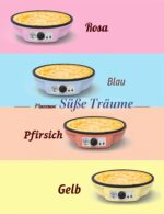 Bestron ASW602PBS Crêpes-Maschine – Profi-Crêpes-Maker in Rosa mit Antihaftbeschichtung – Bild 5