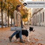 Abby&Ivy Hundedecke 90x70cm – Faltbare Reisedecke für kleine & mittlere Hunde – Bild 2