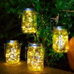 SUNACE 4er Set Solar Laternen mit 30 LED – Hängeleuchten für Garten & Balkon – Bild 3