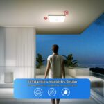 30W LED Deckenleuchte mit Bewegungsmelder – 2400 Lumen Neutralweiss für Innen – Bild 3