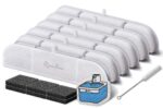 DownyPaws Katzenbrunnen Filter 6er Set – Ersatzfilter für DPWFP6 mit Reinigungszubehör
