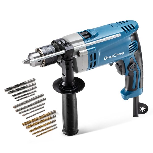 Dong Cheng 710W Schlagbohrmaschine 2-in-1 – Professionelle Bohrleistung mit 45.000 IPM