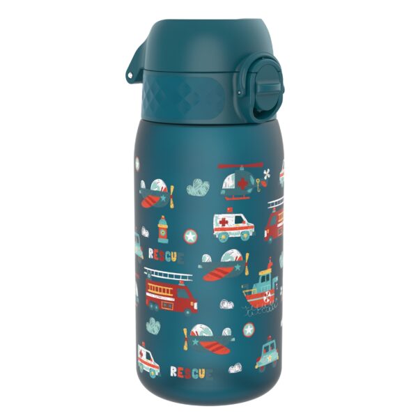 ion8 Kinder Trinkflasche 350ml – Auslaufsicher mit Einhandöffnung für aktive Kinder