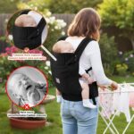 GAGAKU Babytrage 4-in-1 ergonomisch – Tragekomfort für 3,2–15 kg – Bild 5
