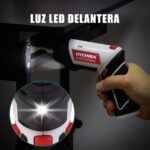 HYCHIKA Akkuschrauber 3,6V mit 6Nm Drehmoment & 2000mAh Akku – Kompakt-Schraubendreher für DIY & Reparaturen – Bild 6