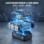 STAHLWERK Akku-Schlagbohrschrauber ASB-20 ST 20V Brushless – 60 Nm, 2-Gang, 4 Ah Li-Ion, 50-tlg. Set – Bild 12