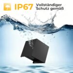 JVURICE LED Wandleuchte IP67 12W – Aluminium Up-Down für Innen & Aussen – Bild 3
