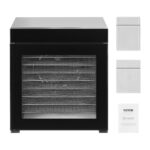 VEVOR Dörrautomat 10 Edelstahlschalen 1000 W – Professioneller Lebensmitteltrockner – Bild 9