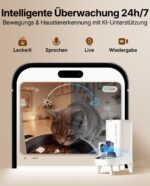 PETKIT YumShare Solo 2 Futterautomat – Intelligente Kamera mit KI-Gesichtserkennung für Katzen – Bild 4