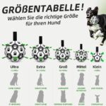 HETOO Hundeball mit Seil (M Grün) – Interaktives Hundespielzeug für Outdoor & Indoor – Bild 5