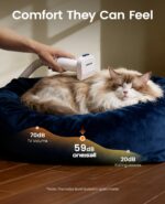 oneisall Hundeschermaschine mit Staubsauger – 15000 Pa Saugkraft für Hunde & Katzen – Bild 4