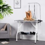 Yaheetech Haustierpflegetisch höhenverstellbar – Faltbarer Trimmtisch für Hunde & Katzen – Bild 3