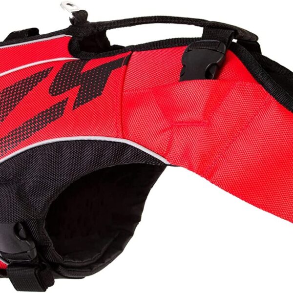 EzyDog DFD X2 Boost Schwimmweste Hund Grösse L – Premium Rettungsweste für Wasser & Boot