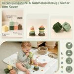 Auezona 5-in-1 Montessori Spielzeug ab 6 Monate – Sensorik & Motorik Lernset – Bild 6
