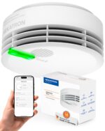 Hekatron Genius Plus Rauchmelder – 10 Jahre Batterie, App-gesteuert, Testsieger