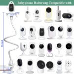 Derebir Babyphone Halterung – Universelle Kamerahalterung für HelloBaby, GHB & Momcozy – Bild 3