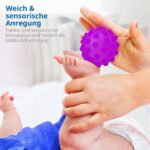 ROHSCE 6er Set Babys Sensorbälle mit Strukturen – Motorische Entwicklung & Taktile Stimulation – Bild 4