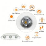 Lightsjoy LED Wandleuchte 6W Warmweiss – IP65 Wasserdicht Aluminium für Innen & Aussen – Bild 2