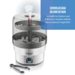 reer VapoMax Dampfsterilisator für 6 Babyflaschen – Schnelle Desinfektion ohne Chemikalien – Bild 3