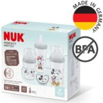 NUK Perfect Match Babyflaschenset – Adaptive Flaschen mit Anti-Colic für 0–6 Monate – Bild 6