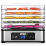 YASHE Dörrautomat mit 5 Edelstahl-Gittern – 400W Dörrgerät mit Timer & Temperaturregelung – Bild 9