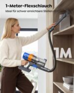 SunSare Akkustaubsauger 650W/55kPa – Kabelloses Hochleistungs-Reinigungssystem mit Biegerohr – Bild 5