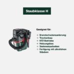 metabo Akku-Sauger AS 18 HEPA PC Compact – 18V Nass- & Trockensauger mit Blasfunktion – Bild 7
