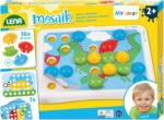 Lena Steckmosaik 36 Stecker Ø32mm – Kreatives Steckspiel für Kinder ab 2 Jahren