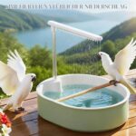 Tismels Vogeldusche mit USB-Pumpe – Automatisches Vogelbad für Wellensittiche & Papageien – Bild 7