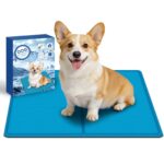 Bamda Kühlmatte Hund 65 x 50 cm – Selbstkühlend & Ungiftig für kleine Hunde & Katzen