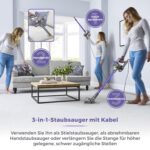 TOWER T513006 VL20 3-in-1 Stabstaubsauger mit HEPA-Filter & Tierhaarbürste – 400 W – Bild 3