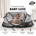 Deryan Baby Reisebett Pop-Up mit Matratze – Sicheres Babyzelt für unterwegs ab Geburt bis 2,5 Jahre – Bild 3