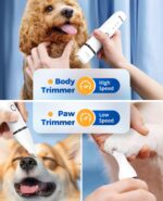 oneisall 4in1 Hundeschermaschine Kabellos – Schermaschine, Pfotentrimmer & Krallenschleifer – Bild 3