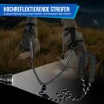 Eyein Doppelleine für 2 Hunde – 360° drehbar, stoßdämpfend & reflektierend (3–16 kg) – Bild 6