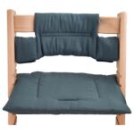 Shabany® Hochstuhl Sitzkissen 2-teilig 100% Bio Baumwolle – Stokke Tripp Trapp Auflage – Bild 3
