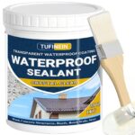 TUFINEIN Wasserdichte Beschichtung 1kg – Transparente Universalabdichtung für Innen & Aussen