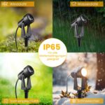 Pogestrand LED Gartenbeleuchtung 32m 10er-Set – IP65 Wasserdicht, 2000 lm, 3000K Warmweiss – Bild 5