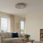 Lindby LED Deckenlampe Ø49,5 cm Holz – Dimmbar mit Fernbedienung & CCT Farbtemperatur – Bild 4