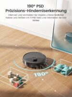 Lefant M3 Max Saugroboter mit Wischfunktion – 20.000 Pa, 210 Min Laufzeit, Heisswasserreinigung – Bild 8