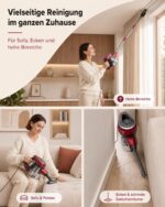 Vexilar C8 Stielstaubsauger mit Kabel – 60 kPa Saugkraft für Tierhaare & Hartböden – Bild 6