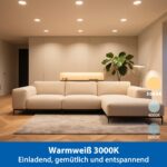 ZIZZLER 40er Set LED Einbaustrahler 230V – Flach 68-80mm für Bad & Küche IP44 – Bild 3