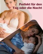 Oiomniv Milchauffangschalen 70 ml – BPA-freie Brustschalen mit 20 Muttermilchbeutel für stillende Mütter – Bild 6
