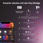 Philips Hue Aurelle LED Panelleuchte 120x30 cm – Smart Home Deckenleuchte mit Sprachsteuerung – Bild 8