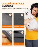 Upvilla Orthopädisches Hundebett XL – Waschbares Hundesofa mit Eierförmigem Wellenschaum – Bild 6