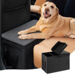 UNICITII Autositzverlängerung für Hunde – Sicherer Reisenkomfort bis 120 kg