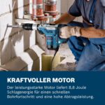 Bosch Professional GBH 5-40 DCE Bohrhammer – 8,8 J Schlagenergie für Profis – Bild 4