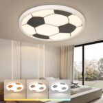 EASY EAGLE LED Deckenleuchte Fussball 36W – Dimmbar 3000K-6500K für Kinderzimmer & Wohnräume